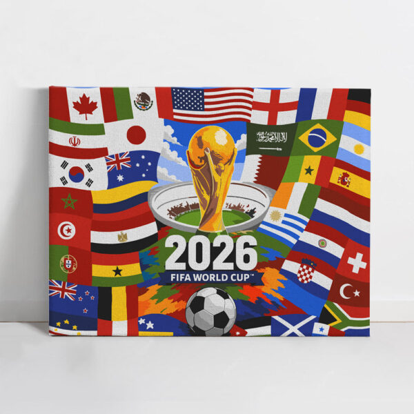 World Cup 2026 - Paint By Numbers Kit