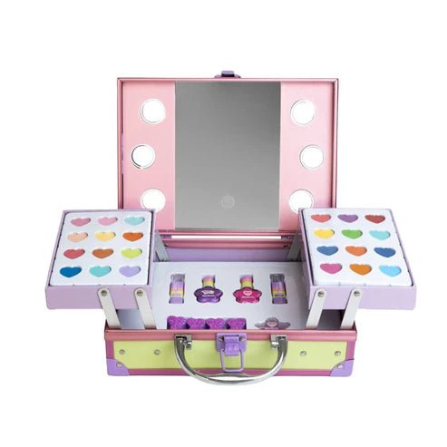 Supergirl Makeup Case with Mirror and LED Lights