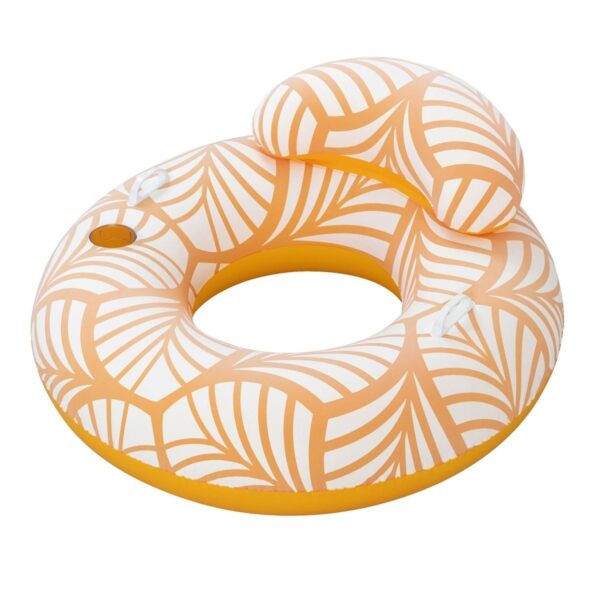 Comfort Plush™ swim ring with headrest