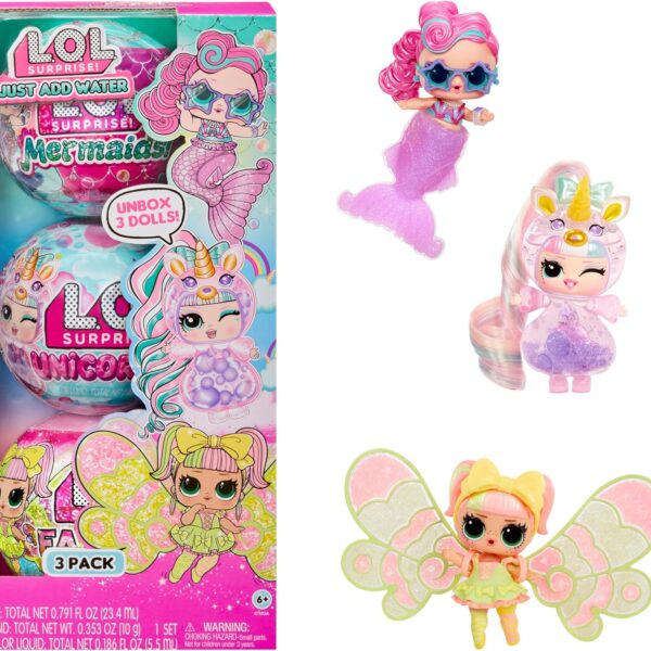Surprise Just Add Water 3-Pack