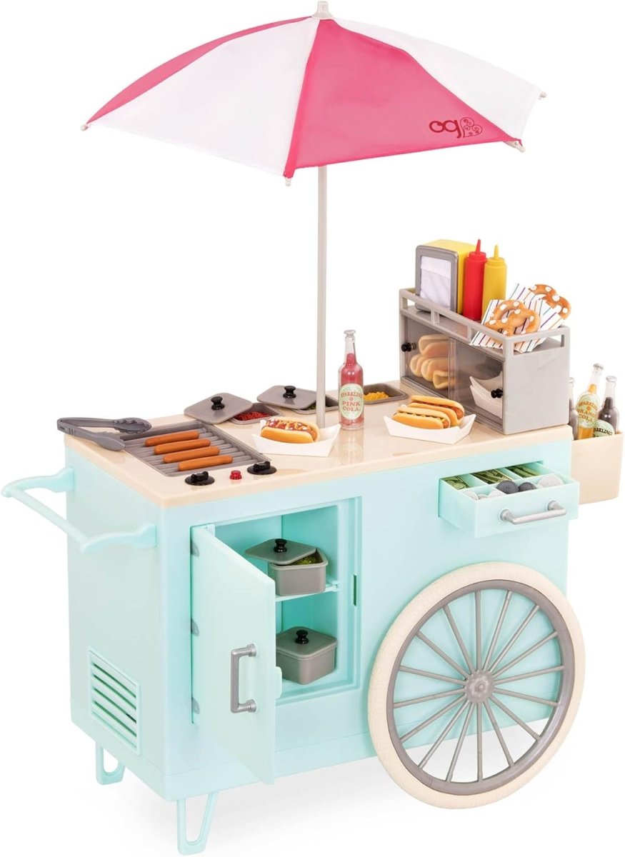 our-generation-retro-hot-dog-6986065_3b25e7d0-b91c-47ff-8586-cdc49581b647 Retro Hot Dog Stand Doll