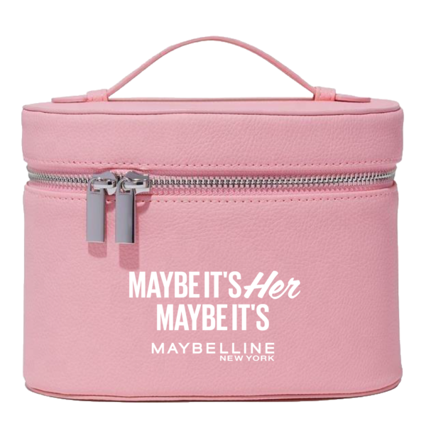 Free Gift Maybelline maybe it's her Pouch pink