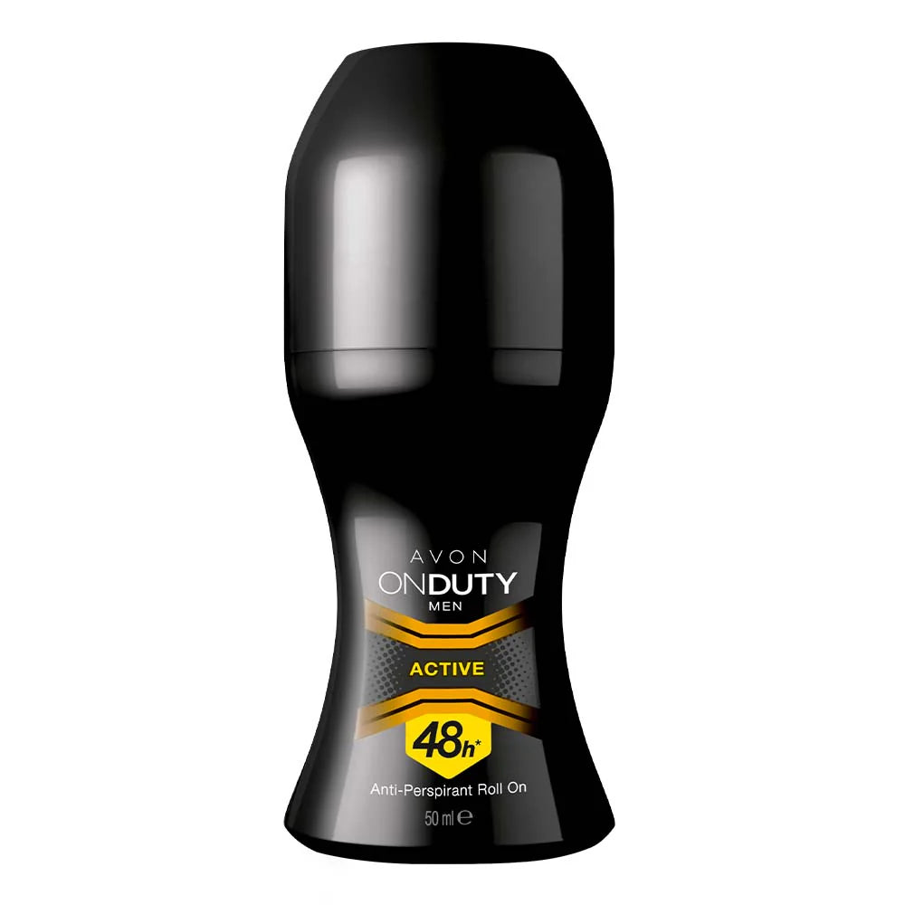 prod_1198147_1 Avon On Duty Men’s Active 48-Hour Anti-Perspirant Roll On - 50ml
