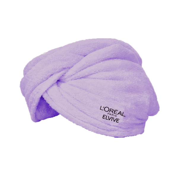 Free Gift Head Towel Purple