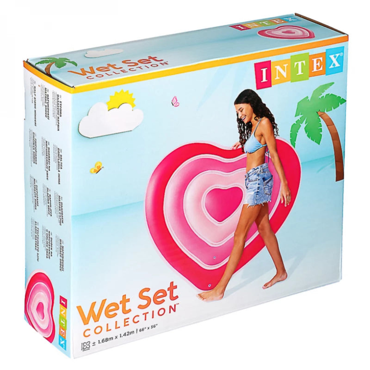 qqq Intex Sweetheart Heart-Shaped Pool Float