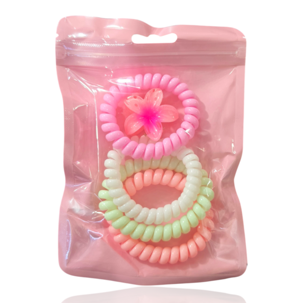 Free Hair Tie and Hair Clips Set