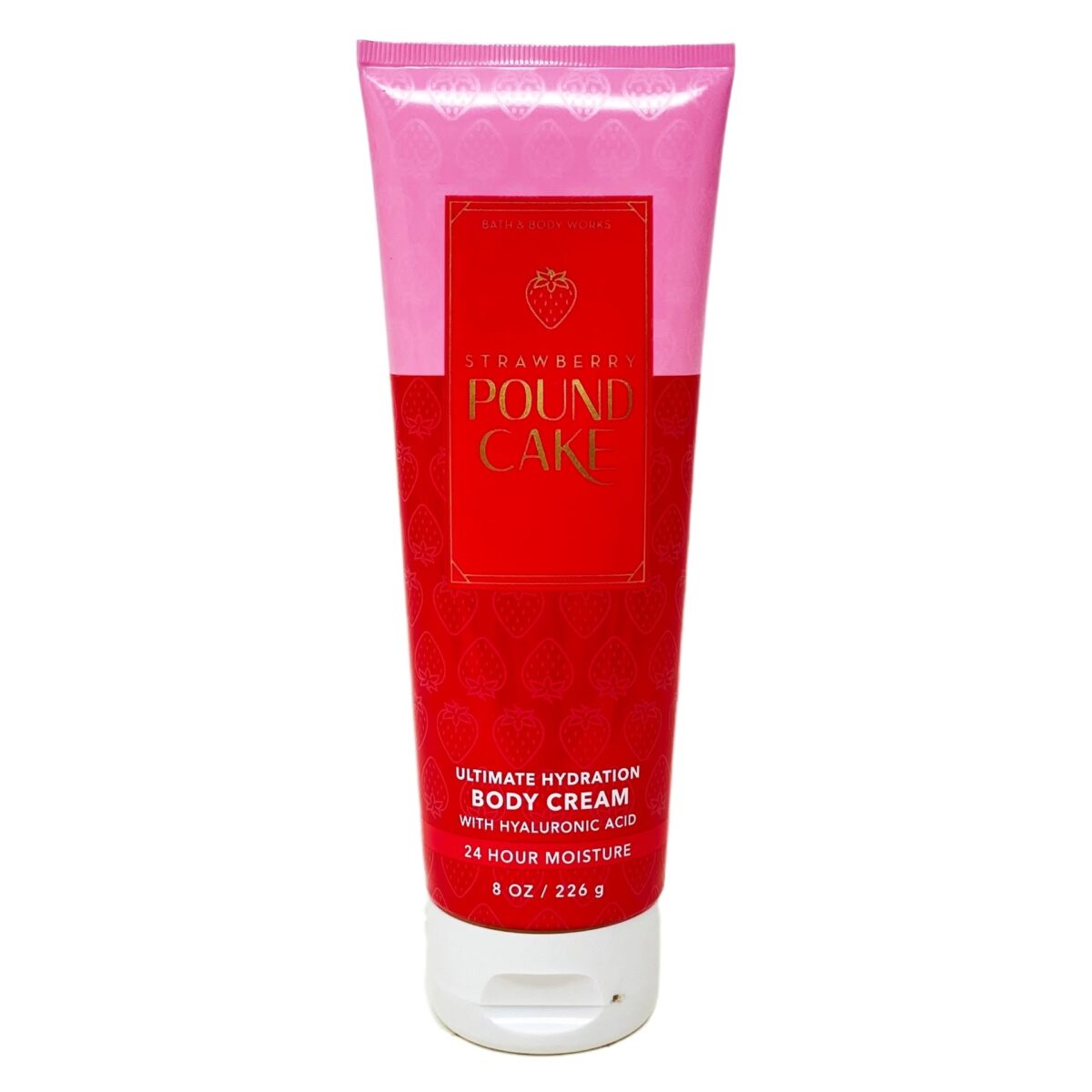 Bath And Body Works Ultimate Hydration Body Cream 226g - Strawberry Pound Cake