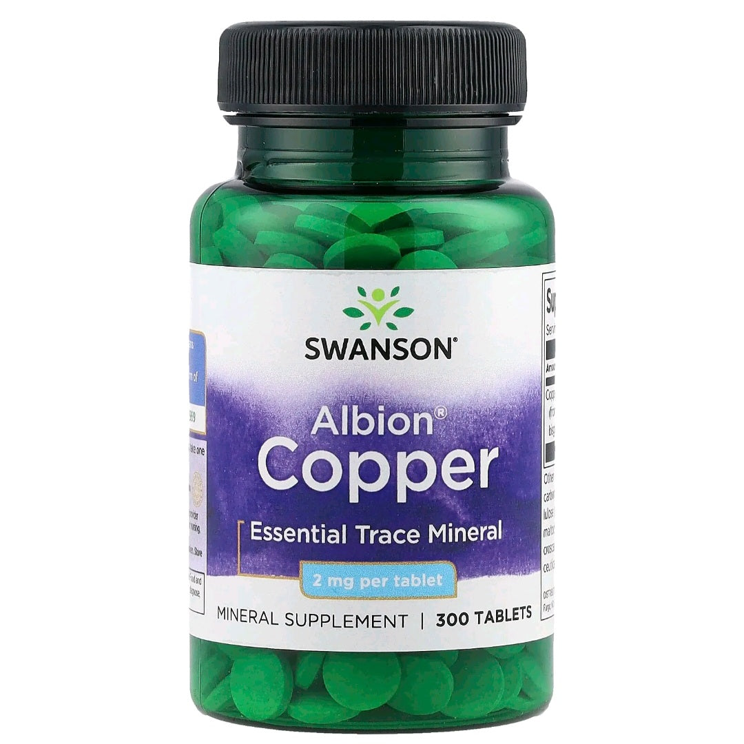 rn-image_picker_lib_temp_3bead034-0758-4514-98cb-aa7a6b5a75a5 Swanson, Albion Copper, 2 mg, 300 Tablets