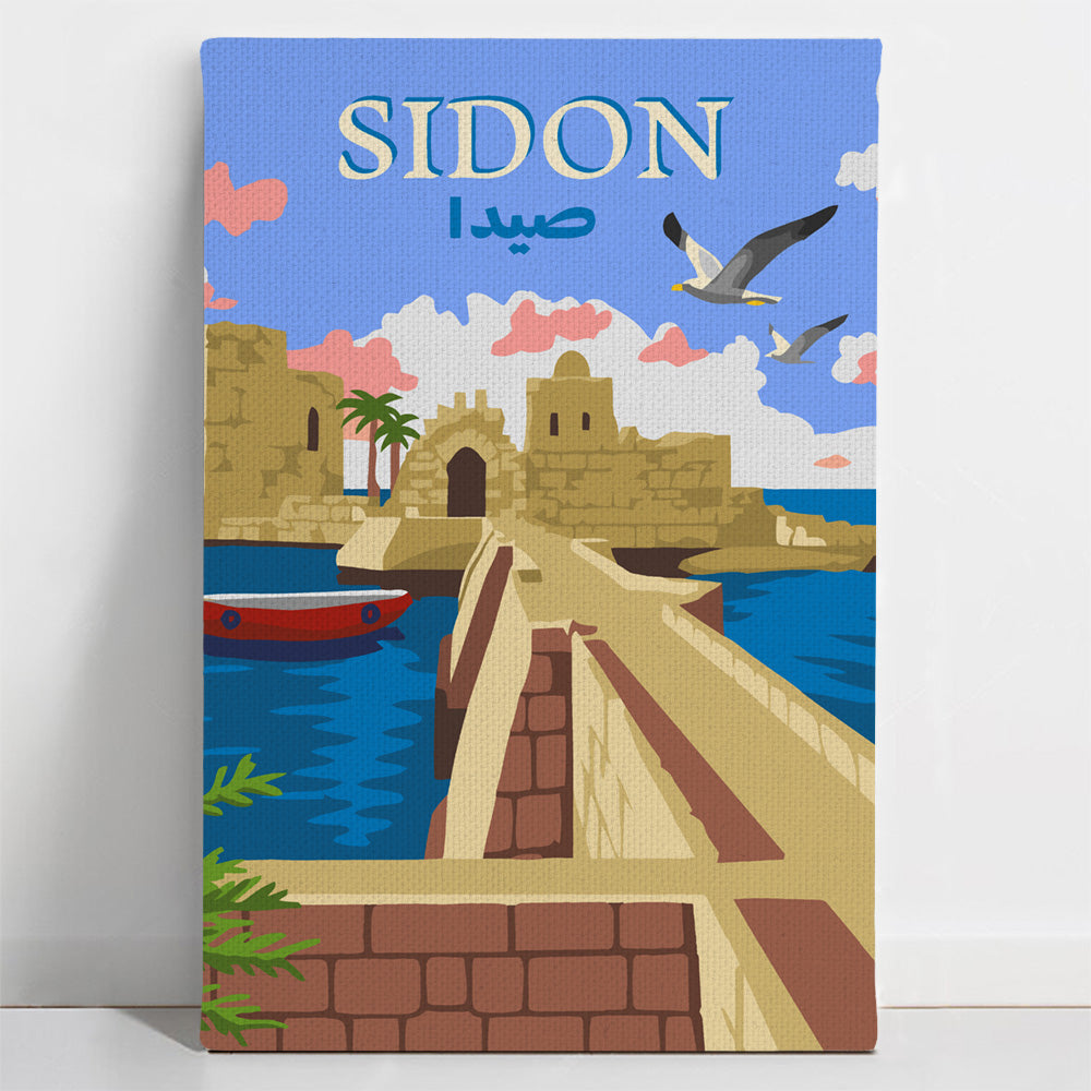 s1 Sidon | صيدا - Paint By Numbers Kit