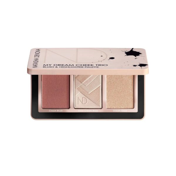 MY DREAM CHEEK TRIO CREAM BLUSH, GLOW CREAM BASE & DREAM GLOW HIGHLIGHTER