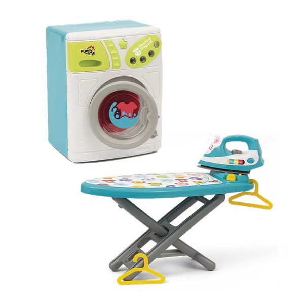 Washing Machine With Iron Play