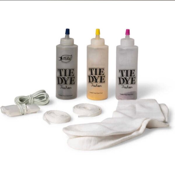 Tie dye fab footwear kit