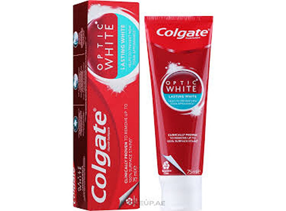 uLJYOBd_CtI8iLv0 Colgate Toothpaste Optic White Lasting White 75 ml