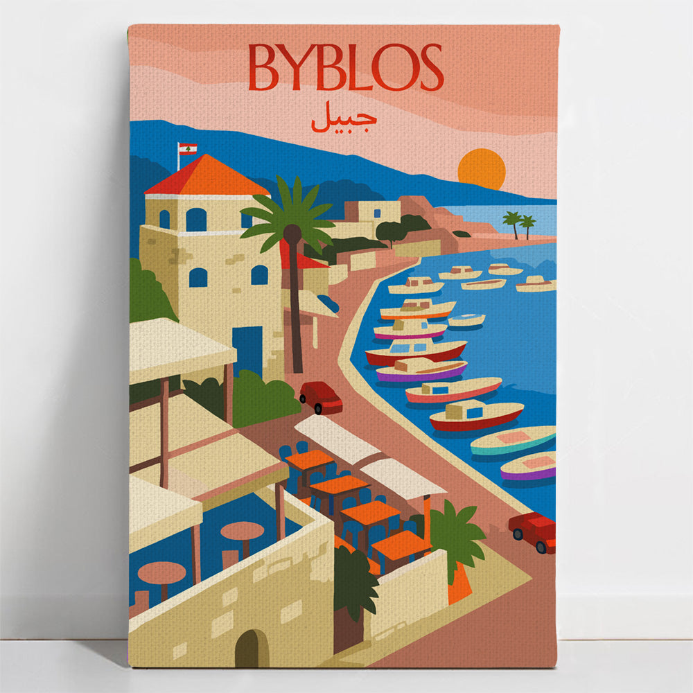 y1 Byblos | جبيل - Paint By Numbers Kit