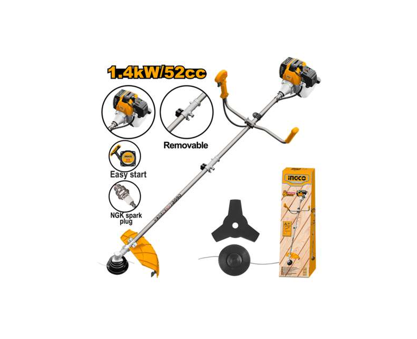 01_gasoline_grass_trimmer_52cc Gasoline Grass Trimmer INGCO - Image 1