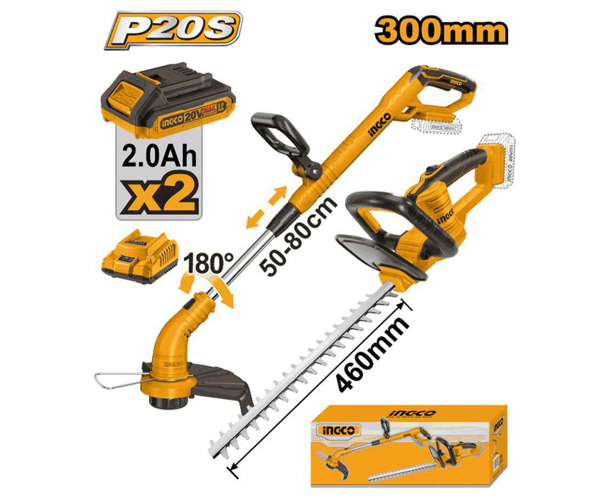 01_grass_hedge_trimmer_kit Grass Hedge Trimmer Kit INGCO - Image 1