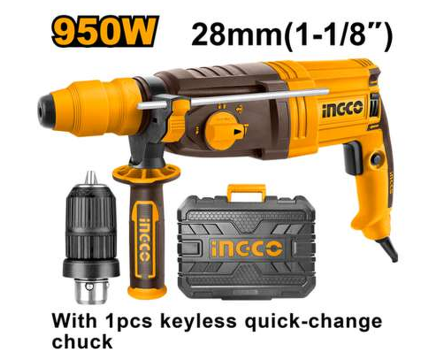 01_rotary_hammer_drill Rotary Hammer Drill INGCO - Image 1