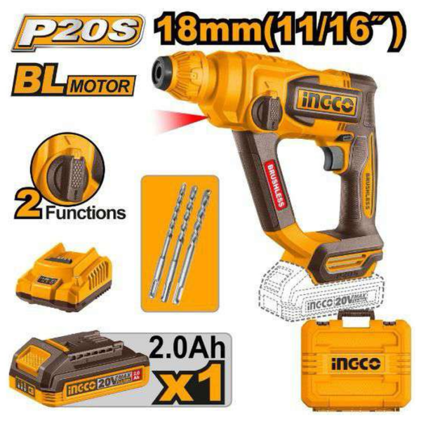Cordless Rotary Hammer INGCO