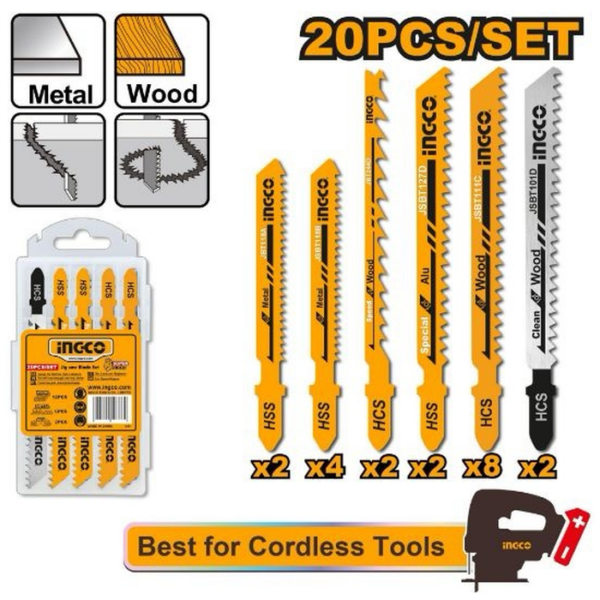 Jig Saw Blade Set INGCO
