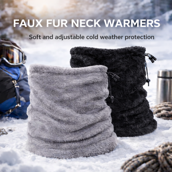 A. Faux Fur Neck Warmers