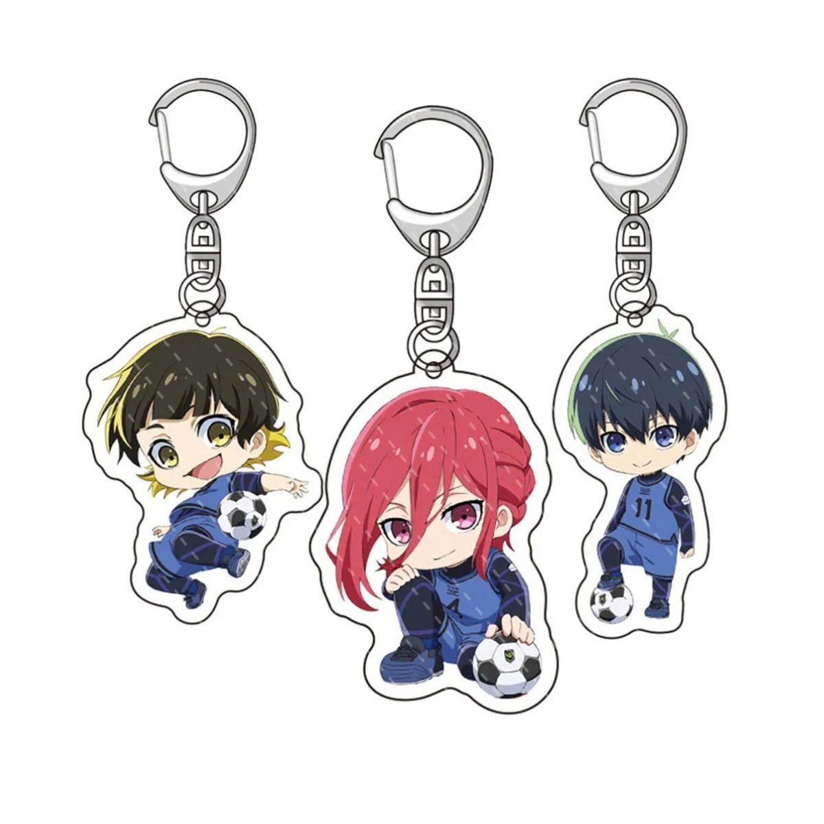 0387-6476681090234114381 Blue Lock Keychain Acrylic