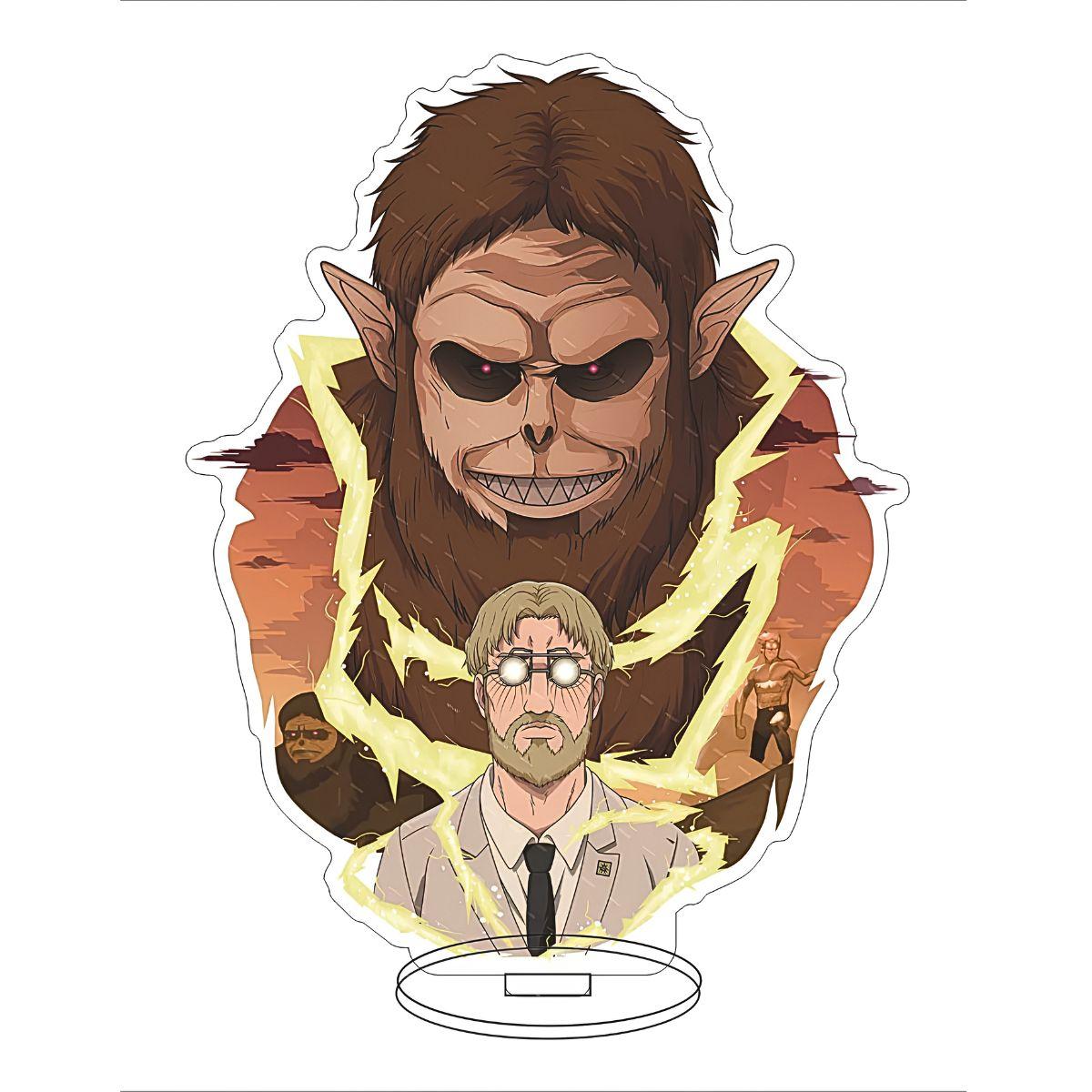 0388-3838697606701727902 Attack On Titan Beast Titan Acrylic Figure