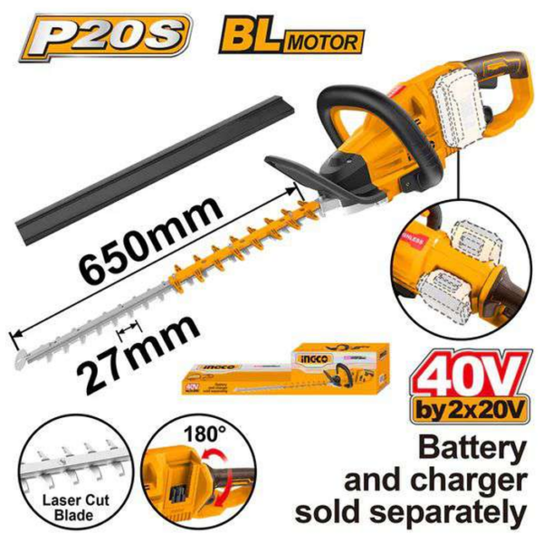Cordless Hedge Trimmer INGCO