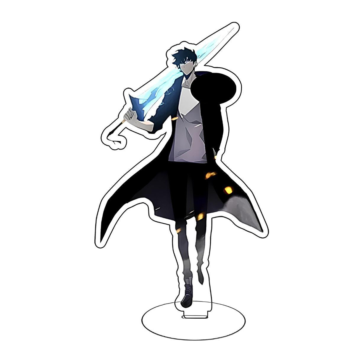 0402-3838697685907175303 Solo Leveling Jinwoo sword Acrylic Figure