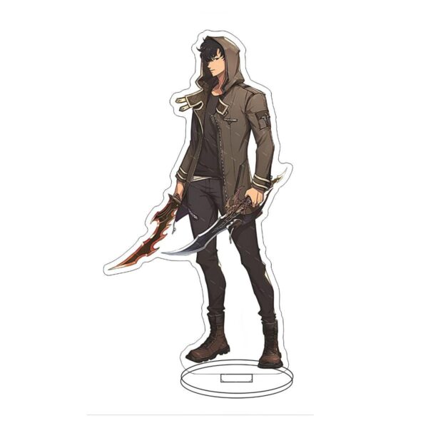 Solo Leveling Jinwoo cape Acrylic Figure