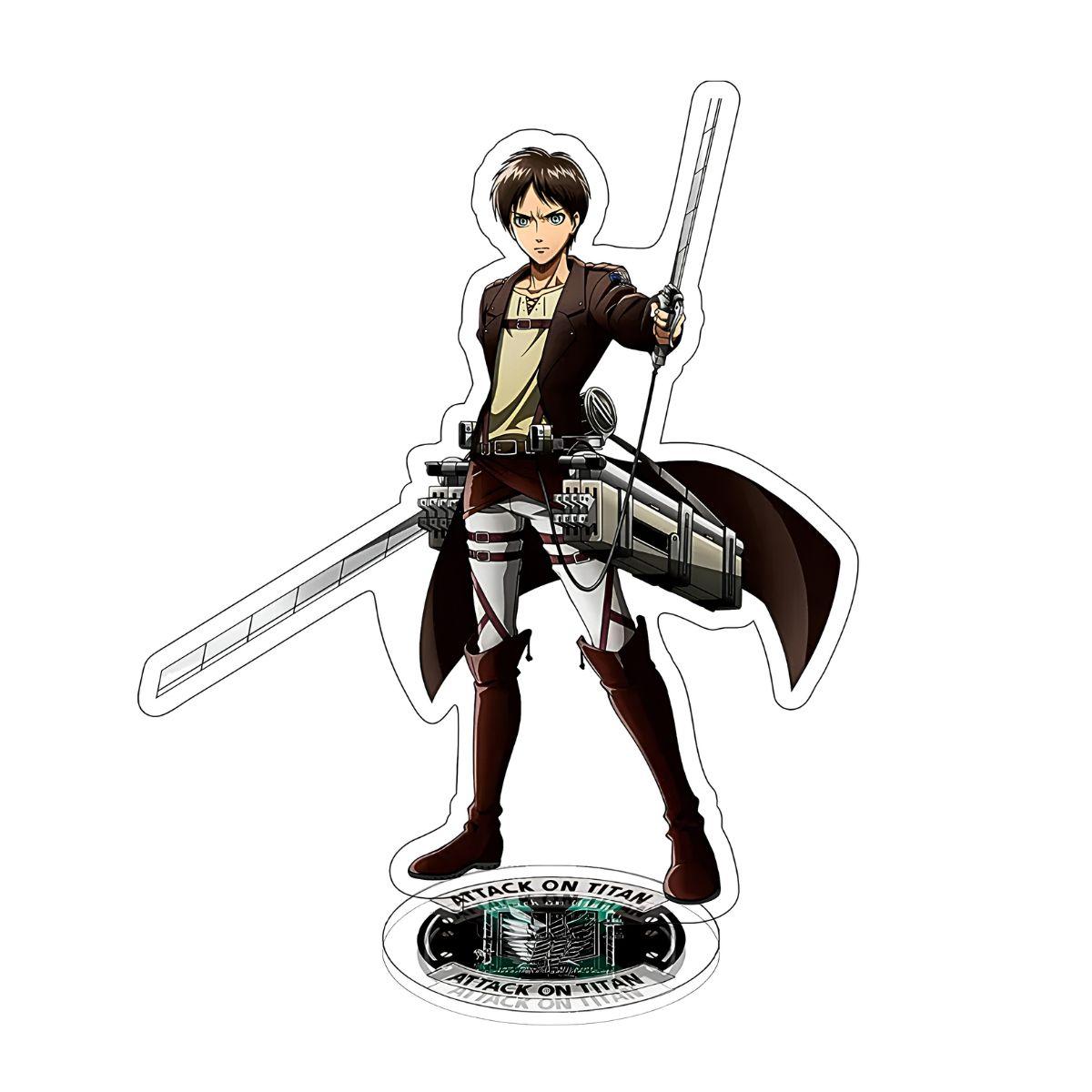 0412-972156524098026470 Attack On Titan Eren Normal Acrylic Figure