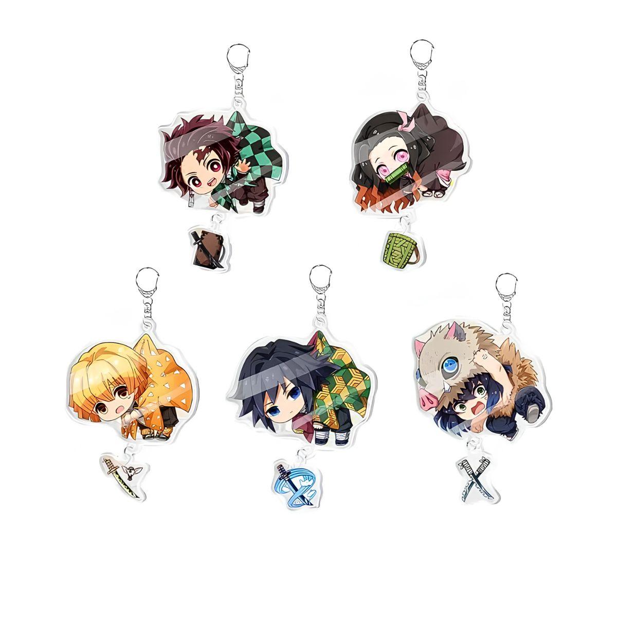0424-3918636586006608802 Demon Slayer Acrylic Keychain