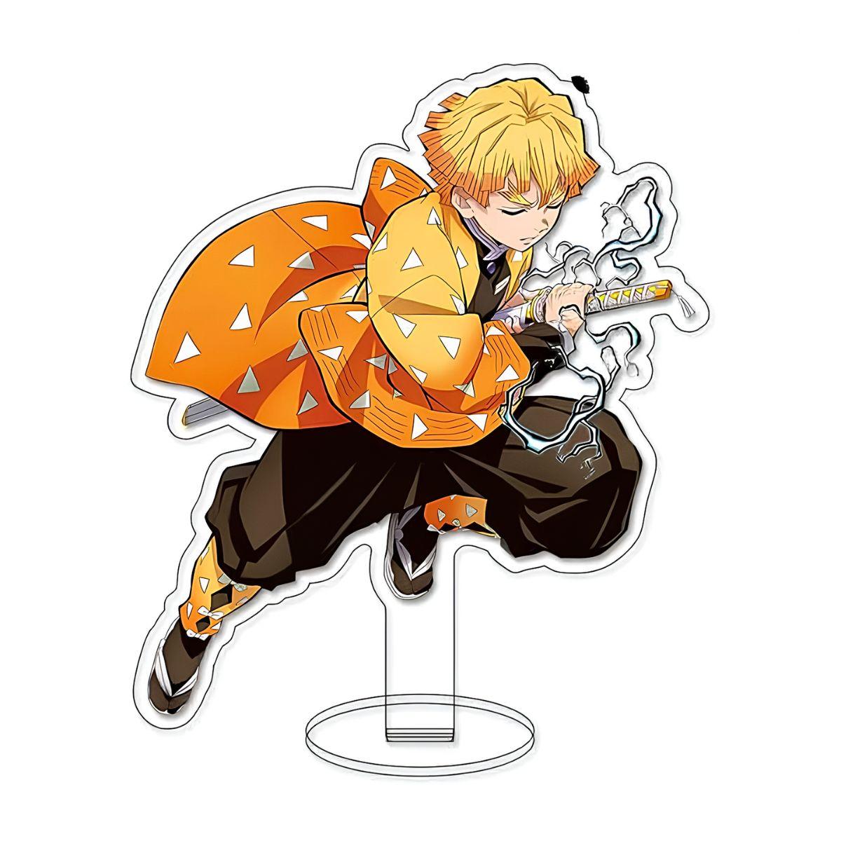 0436-364170581313730693 Demon Slayer Zenitsu Acrylic Figure