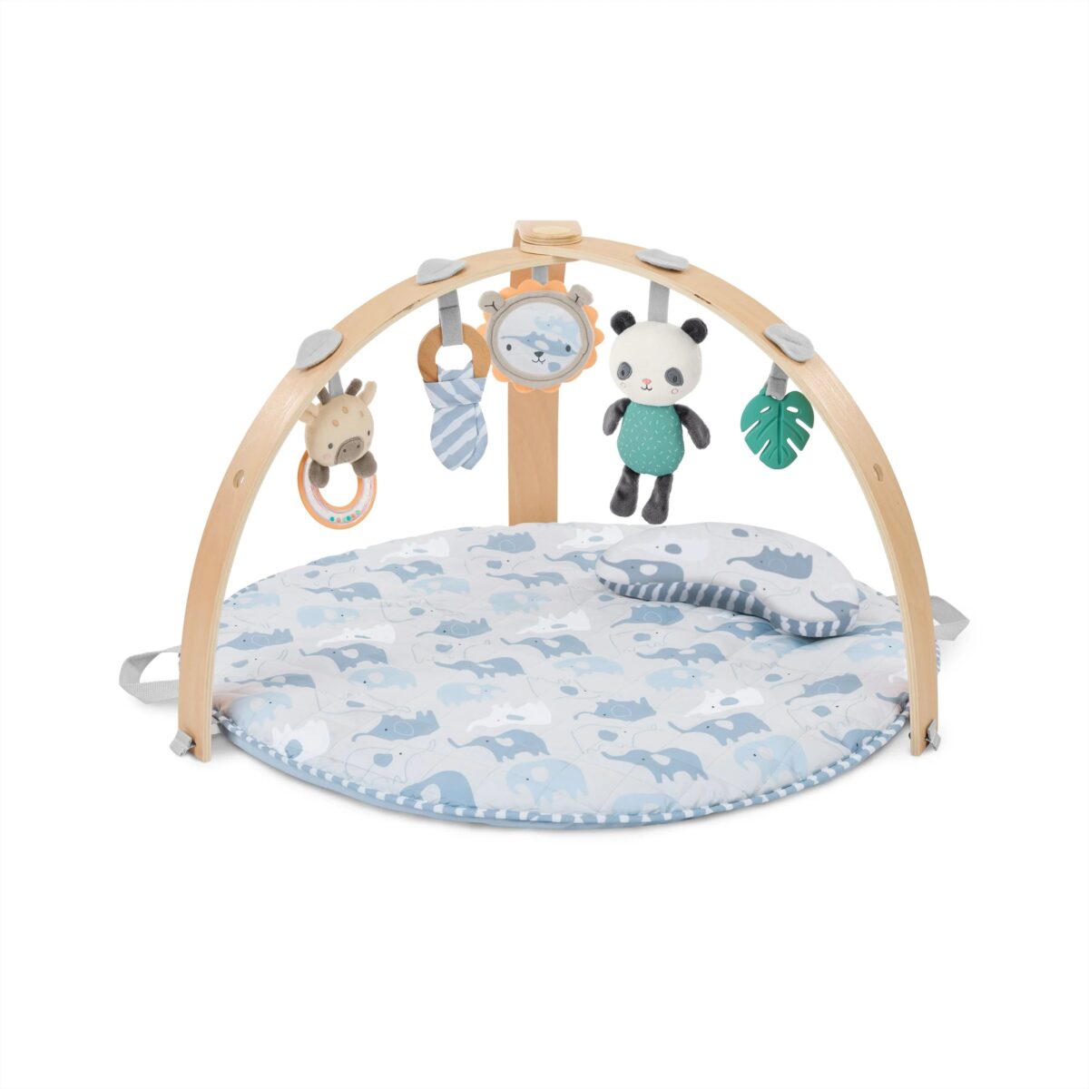 074451174122_a4fa4436-4cdb-43b8-97dc-8fac25861c05 Cozy Spot Duvet Activity Gym with Self-Storage - Elephant March