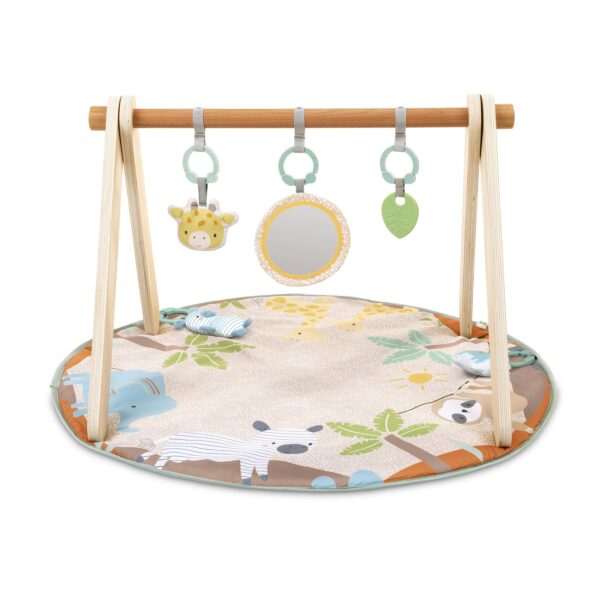 Wonder & Wood Wooden Toy Arch & Play Mat