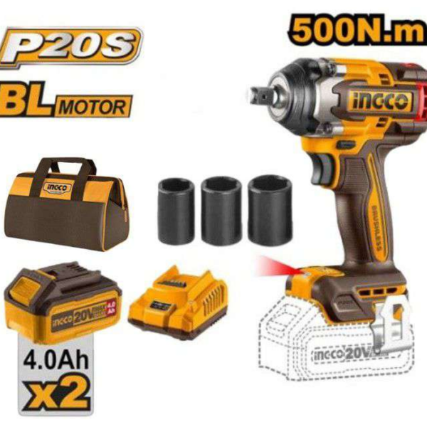 Brushless Impact Wrench INGCO
