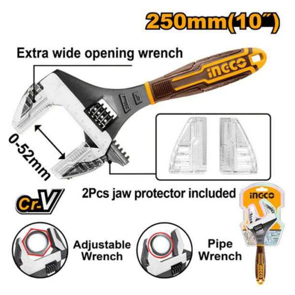 Adjustable Pipe Wrench INGCO
