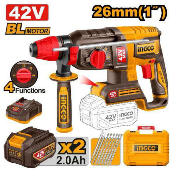 Cordless Rotary Hammer 42V