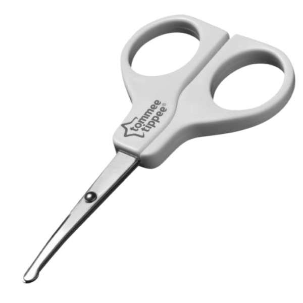 Tommee Tippee Essential Baby Scissors Rounded Safety Stainless Steel