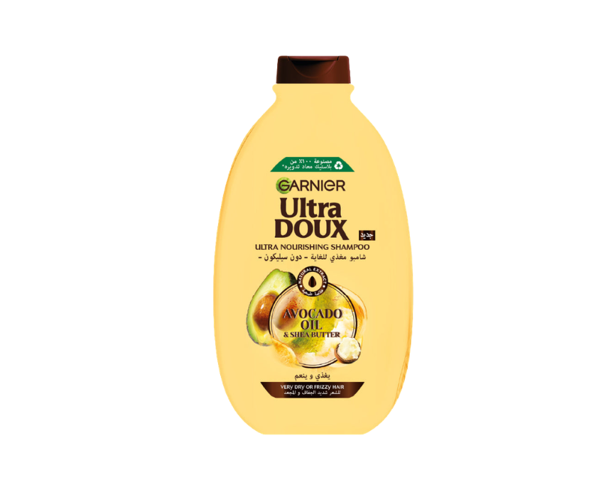 1 Garnier Ultra Doux Avocado Oil And Shea Butter Shampoo - Image 1