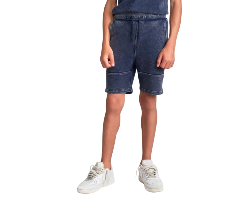 1 Faded Blue Bermuda Shorts - Image 1