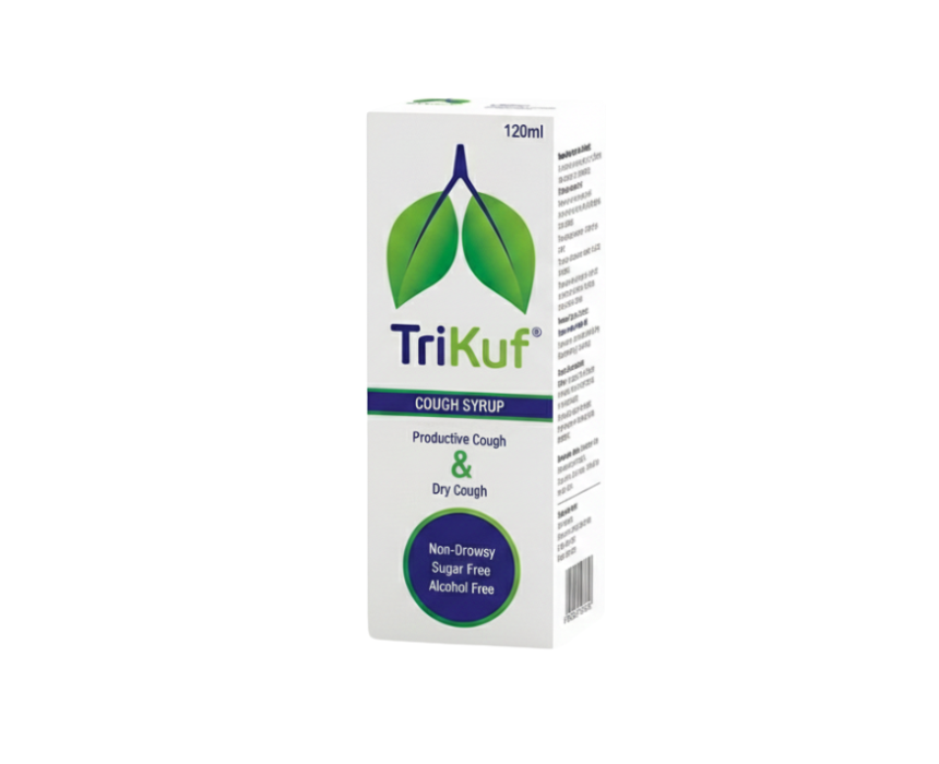 1 Trikuf Syrup For Dry And Productive Cough Relief - Image 1