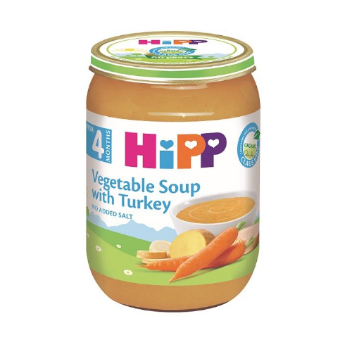HiPP Organic Vegetable Soup With Chicken 190g Baby Food