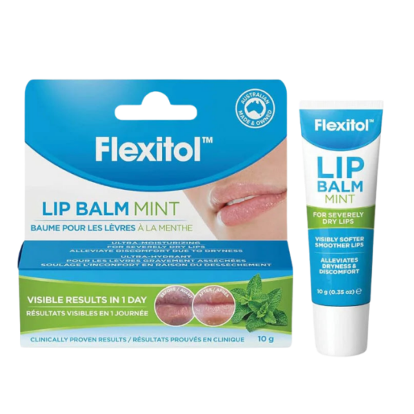 Flexitol Lip Balm Mint Flavor