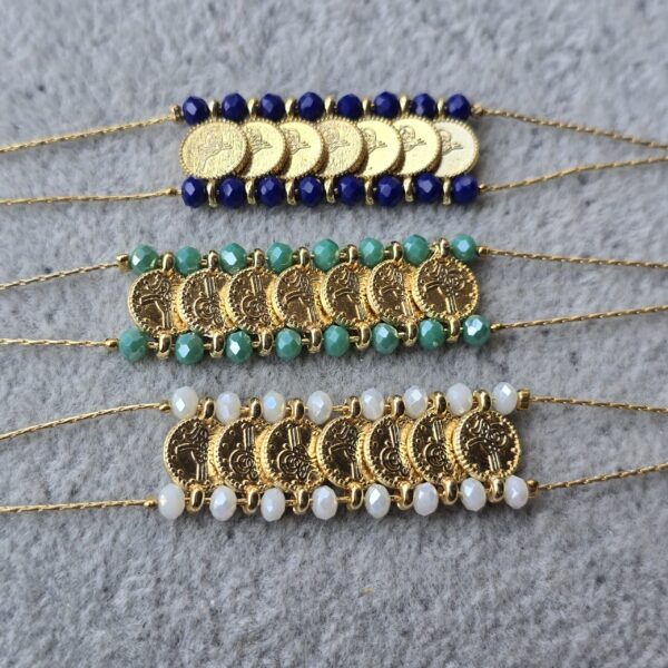 A. Coins Bracelets