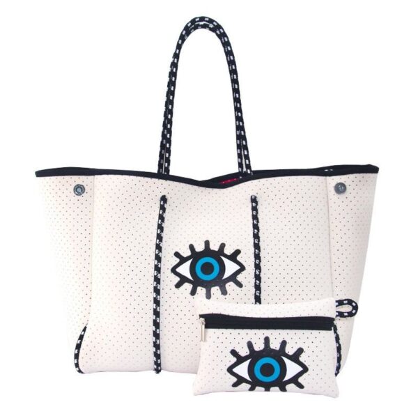 Cosmic Tote bag : White Nazar