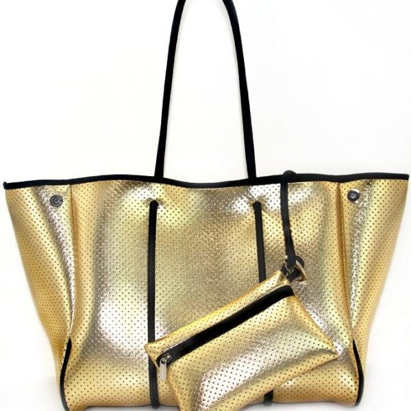 Cosmic Tote bag : Metallic Gold