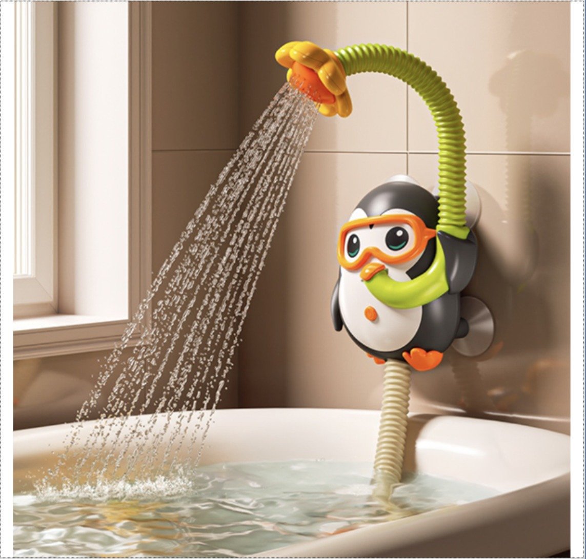 1000833003 Penguin Shower Toy