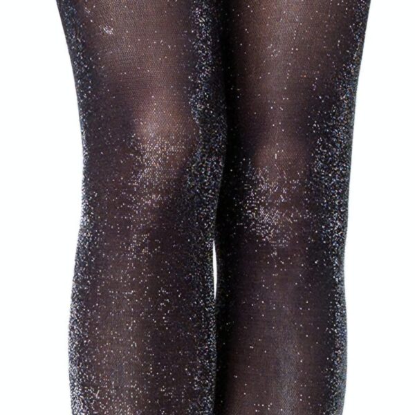 Shimmery Black Tights
