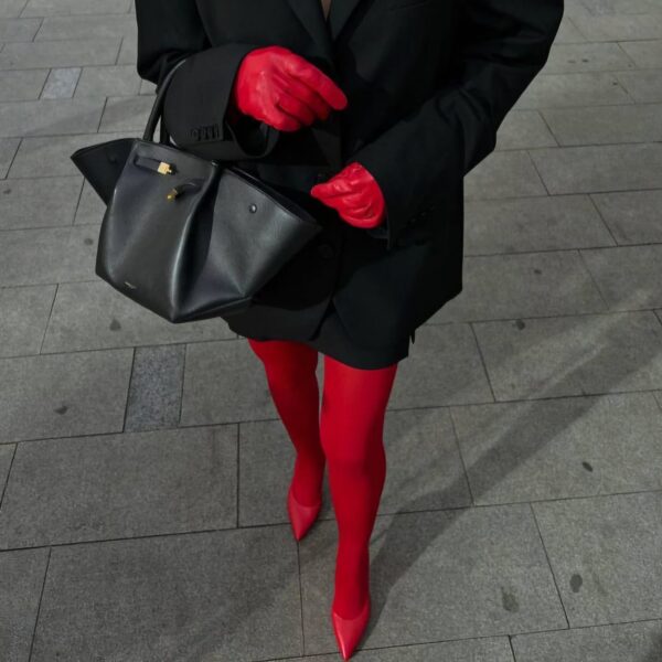 B. Strawberry Red Tights