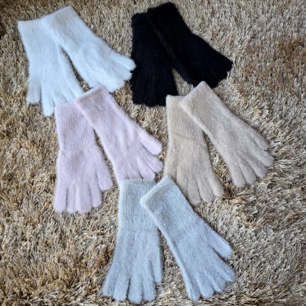 A. Mohair Gloves: Adults
